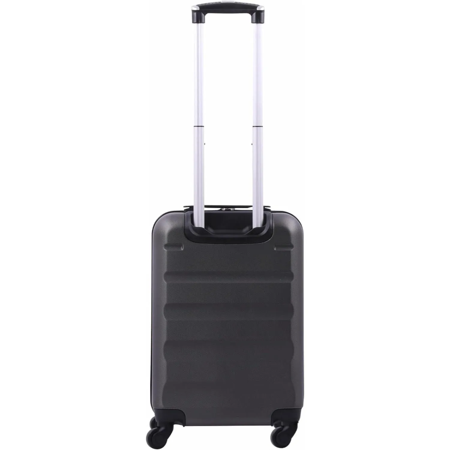 Aerolite (55x38x20cm) Emirates Max Size Hard Shell Carry On Hand Cabin Luggage Suitcase with 4 Wheels, Fits Ryanair, British Airways, easyJet & Many More