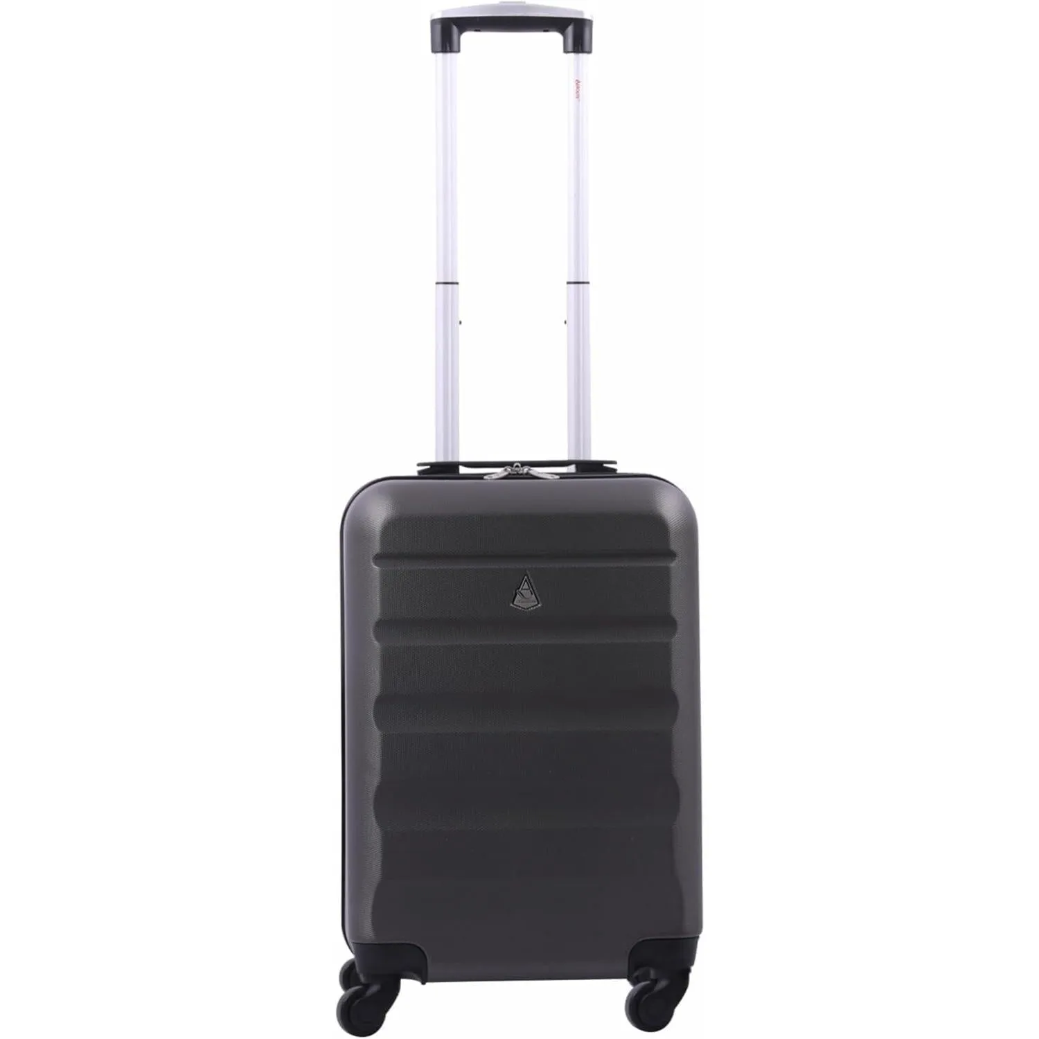 Aerolite (55x38x20cm) Emirates Max Size Hard Shell Carry On Hand Cabin Luggage Suitcase with 4 Wheels, Fits Ryanair, British Airways, easyJet & Many More