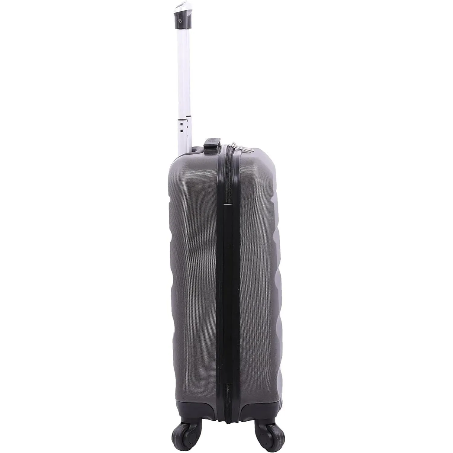 Aerolite (55x38x20cm) Emirates Max Size Hard Shell Carry On Hand Cabin Luggage Suitcase with 4 Wheels, Fits Ryanair, British Airways, easyJet & Many More