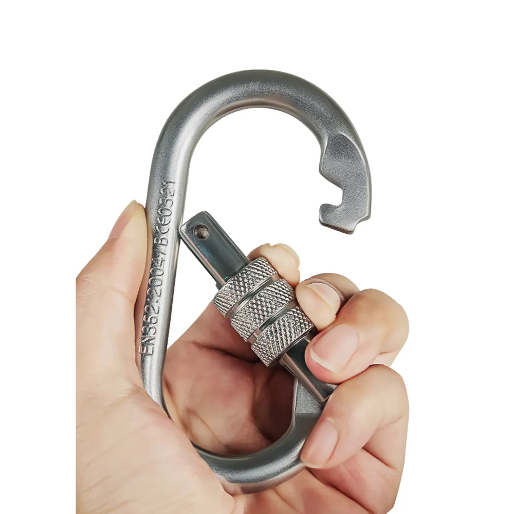 Al-Nasr Screwgate O-Shaped Carabiner 25KN