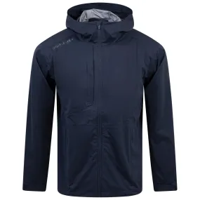 Amos Gore-Tex Full Zip Hooded Waterproof Jacket Navy - AW24