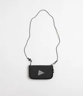 and wander Reflective Rip Pouch - Black