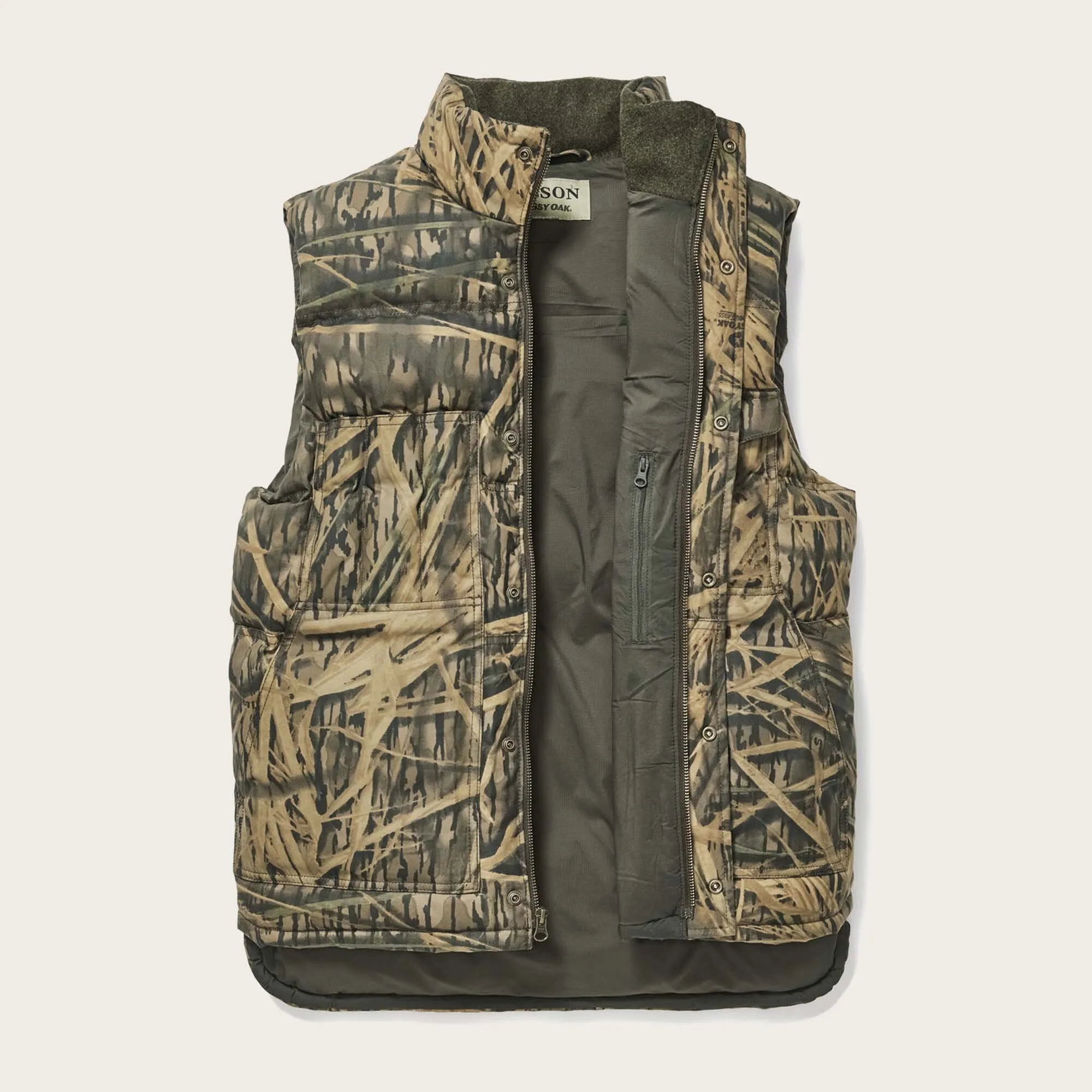 CAMO DOWN CRUISER VEST