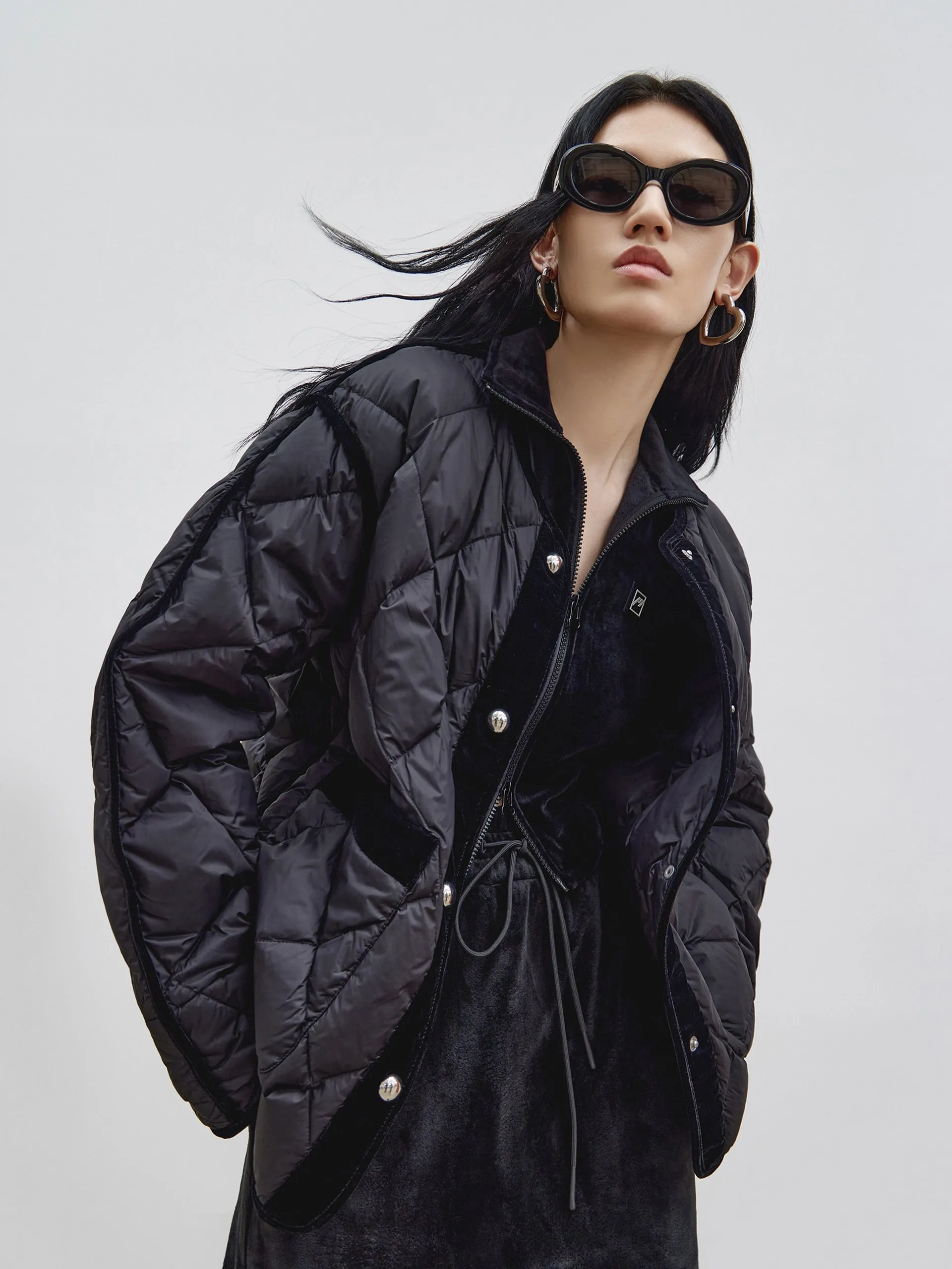 Contrast Light Down Jacket