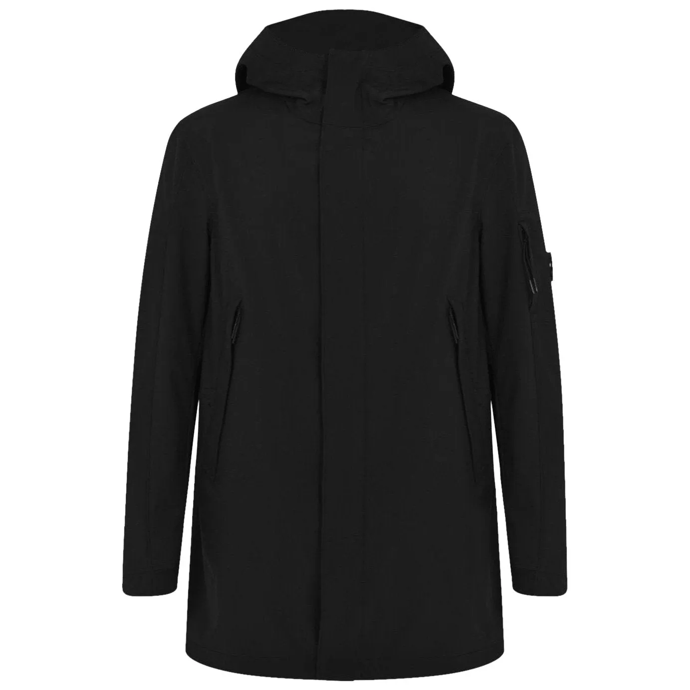 CP COMPANY Lens Soft Shell Jacket Black