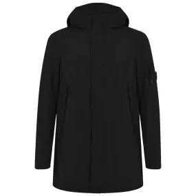 CP COMPANY Lens Soft Shell Jacket Black