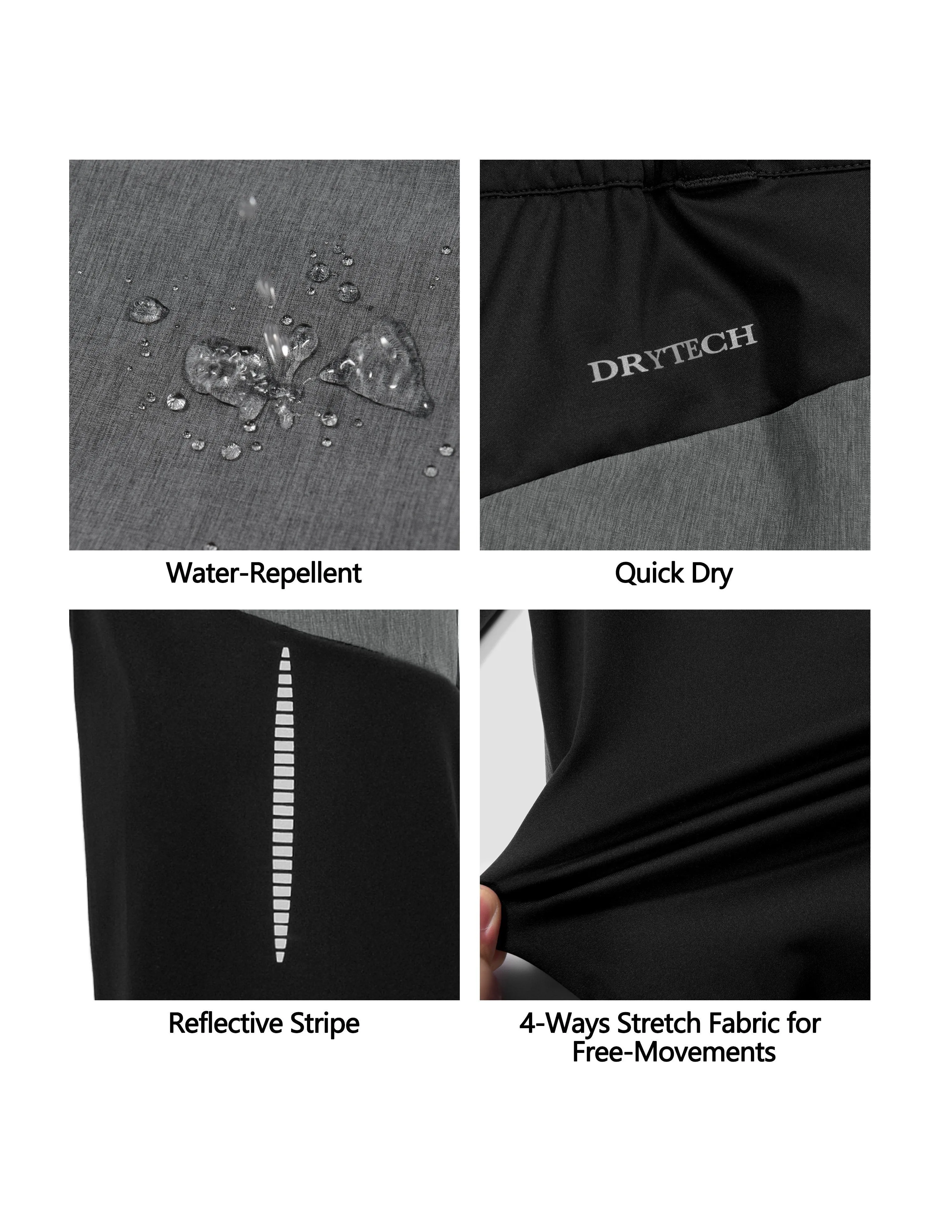 Men's Windproof Lightweight Softshell Pants