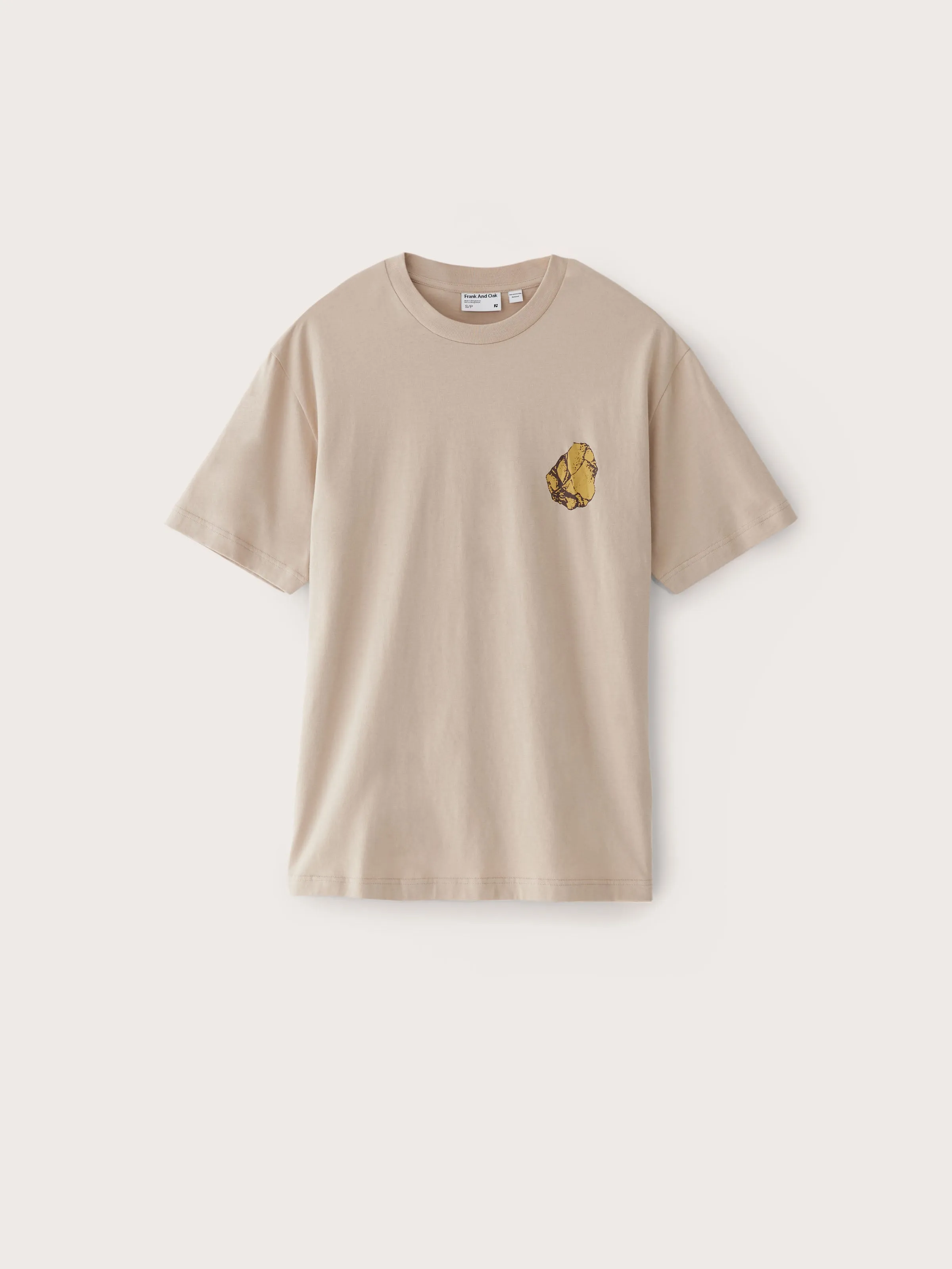 The Relaxed Fit Graphic T-shirt in Hummus Brown